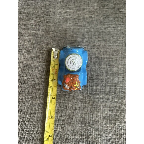 1987 Playskool Sesame Street Oscar The Grouch Die Cast Trash Truck Vintage - Picture 7 of 9